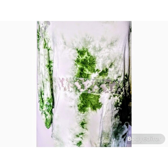 Green And White Top S - Picture 3 of 9